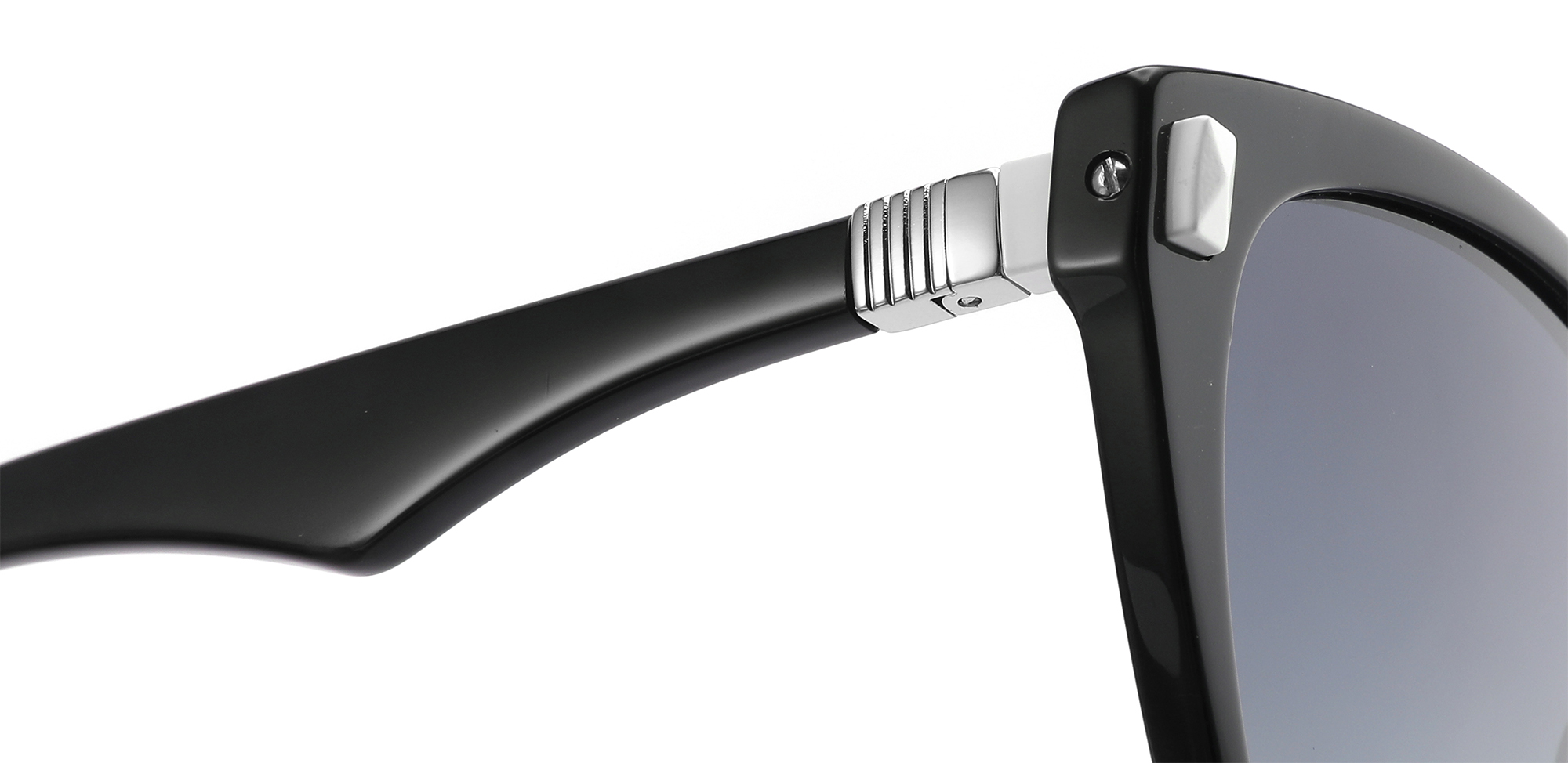 Fashion Hign - End Acetate Sunglasses With Metal Decoration