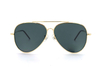 Classical Oversize Metal Rayban Shape Aviator Sunglasses