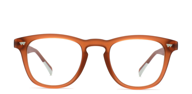 Minimalist Design Injection Plastic Square Glasses for wholesale