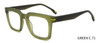 Classic Thick Square Plastic Eyewear for Daily Wear