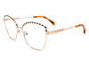 Metal Cat Shape Eyeglasses-Trendy Style