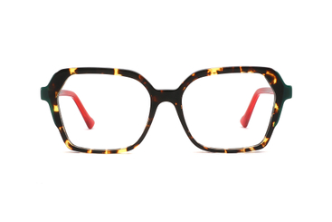Luxury Butterfly-shaped Laminated One-piece Hinge Acetate Glasses