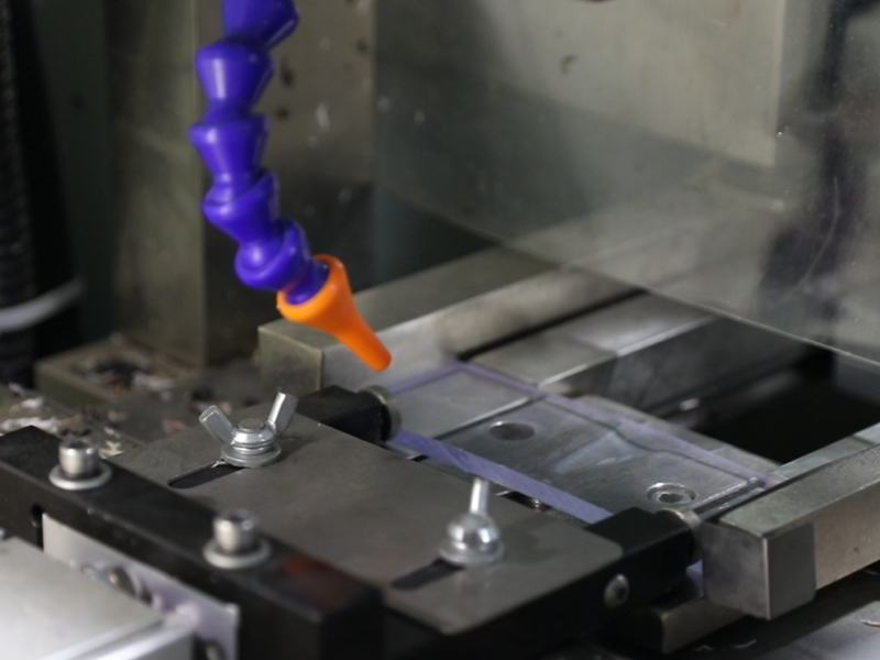 Press The Bridge Of The Nose