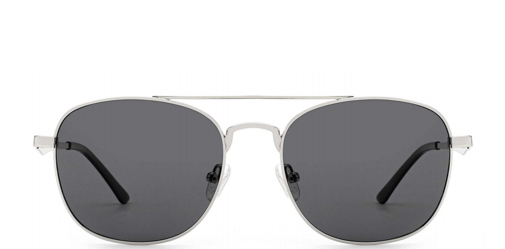 Vintage Double Bridge Metal Pilot Sunglasses