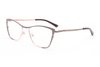 Fashionable Cat - Eye Metal Eyeglasses with Premium Craftsmanship