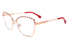 Metal Cat Shape Eyeglasses-Trendy Style