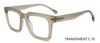 Classic Thick Square Plastic Eyewear for Daily Wear