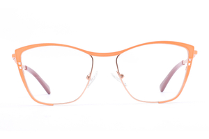 Fashionable Cat - Eye Metal Eyeglasses with Premium Craftsmanship
