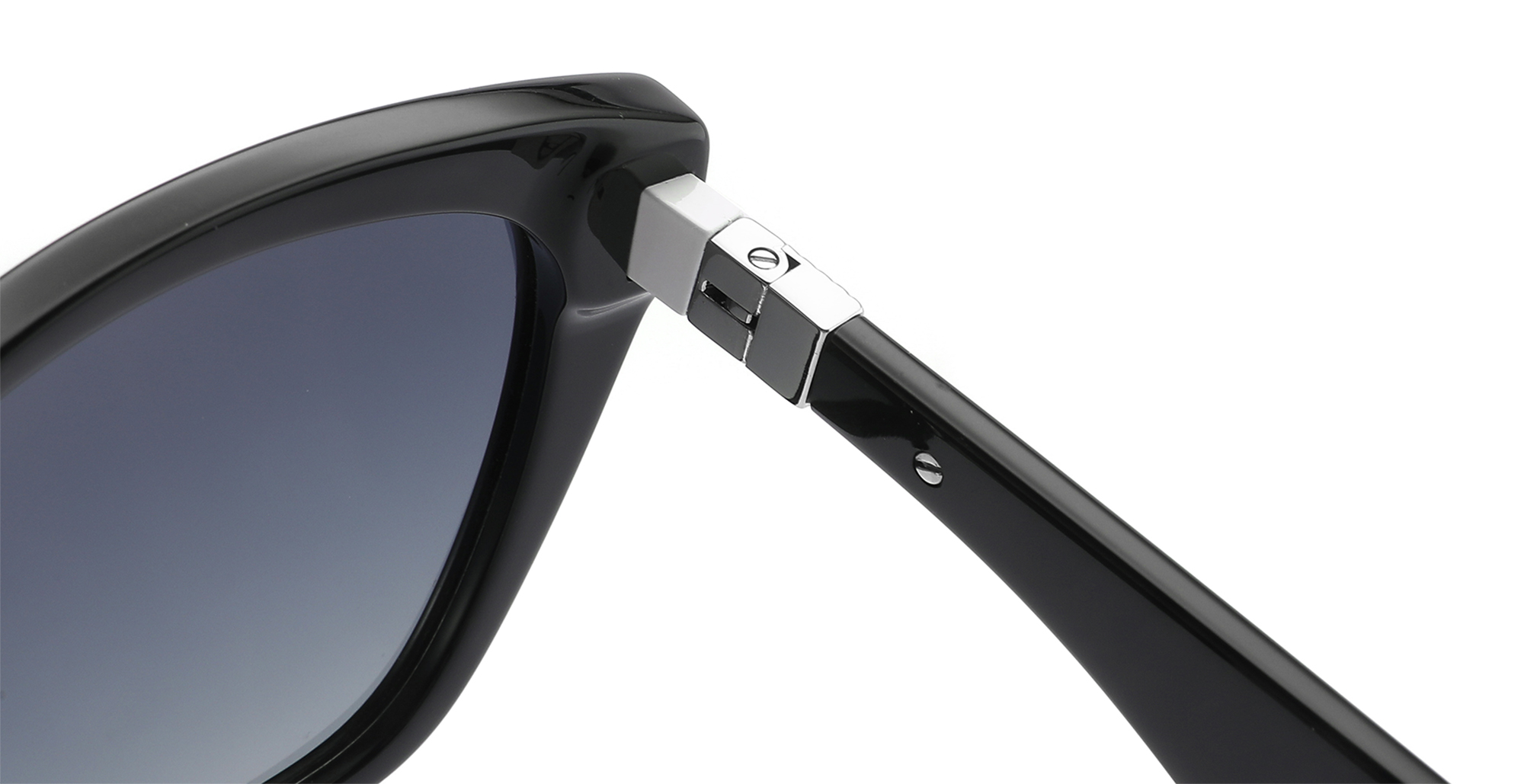 Fashion Hign - End Acetate Sunglasses With Metal Decoration