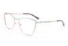 Fashionable Cat - Eye Metal Eyeglasses with Premium Craftsmanship