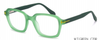 ViC Retro Square TR Injection Eyeglasses Framesw