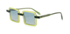 Geometric Square Acetate Sunglasses for wholesale