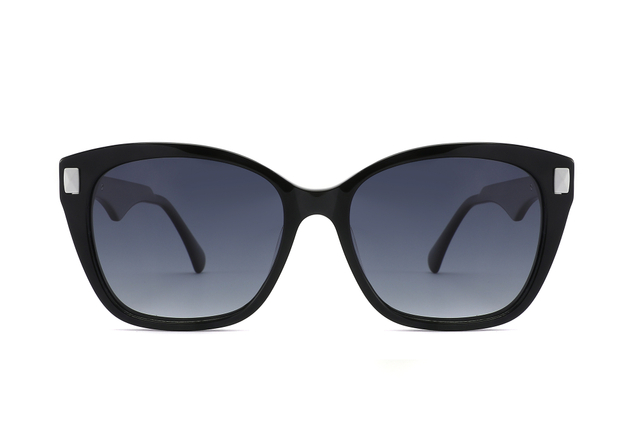 Fashion Hign-end Acetate Sunglasses with Metal Decoration