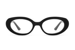 Vintage Oval Blue Light Blocking Computer Acetate Glasses