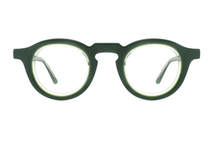Retro Round Unisex Acetate Glasses with Diverse Colorways