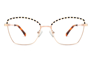 Metal Cat Shape Eyeglasses-Trendy Style