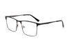 Vintage Men's Two - Tone Rectangle Metal Eyeglasses