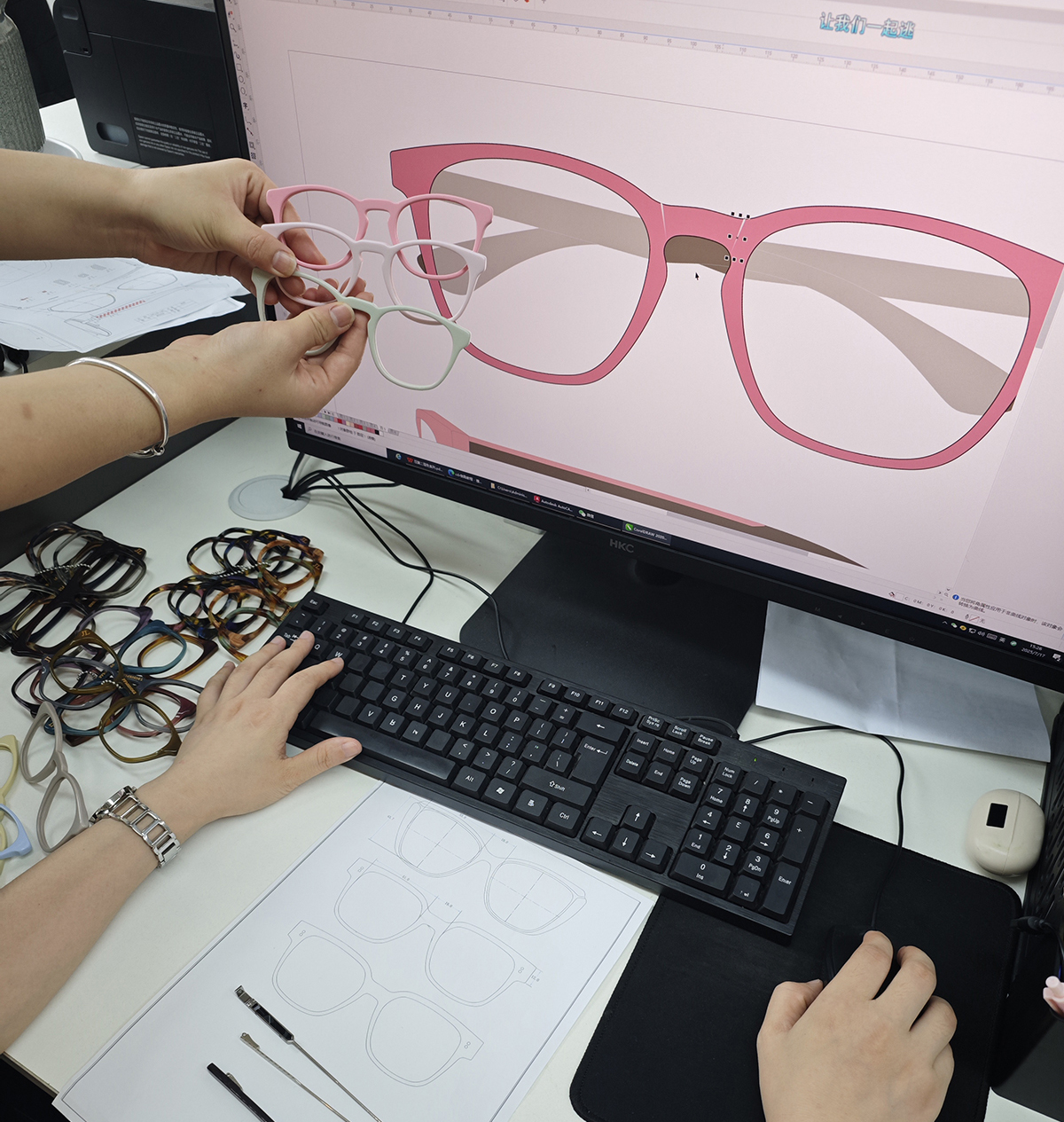 OEM Acetate Sunglasses Wholesale Production