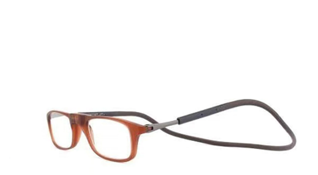Portable Magnetic Neck-Hanging TR Reading Glasses with Replaceable Lenses Model 844