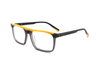 Premium Rectangular Laminated Mono-spring Hinge Acetate Glasses