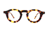 Retro Round Unisex Acetate Glasses with Diverse Colorways